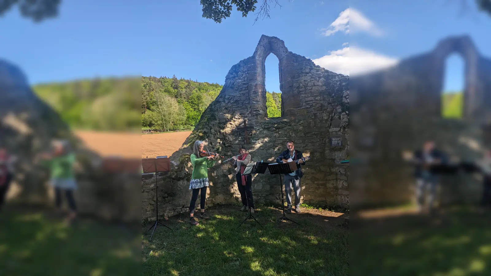 Musikalische Klänge in der Natur (Bild: Bettina Hahn)