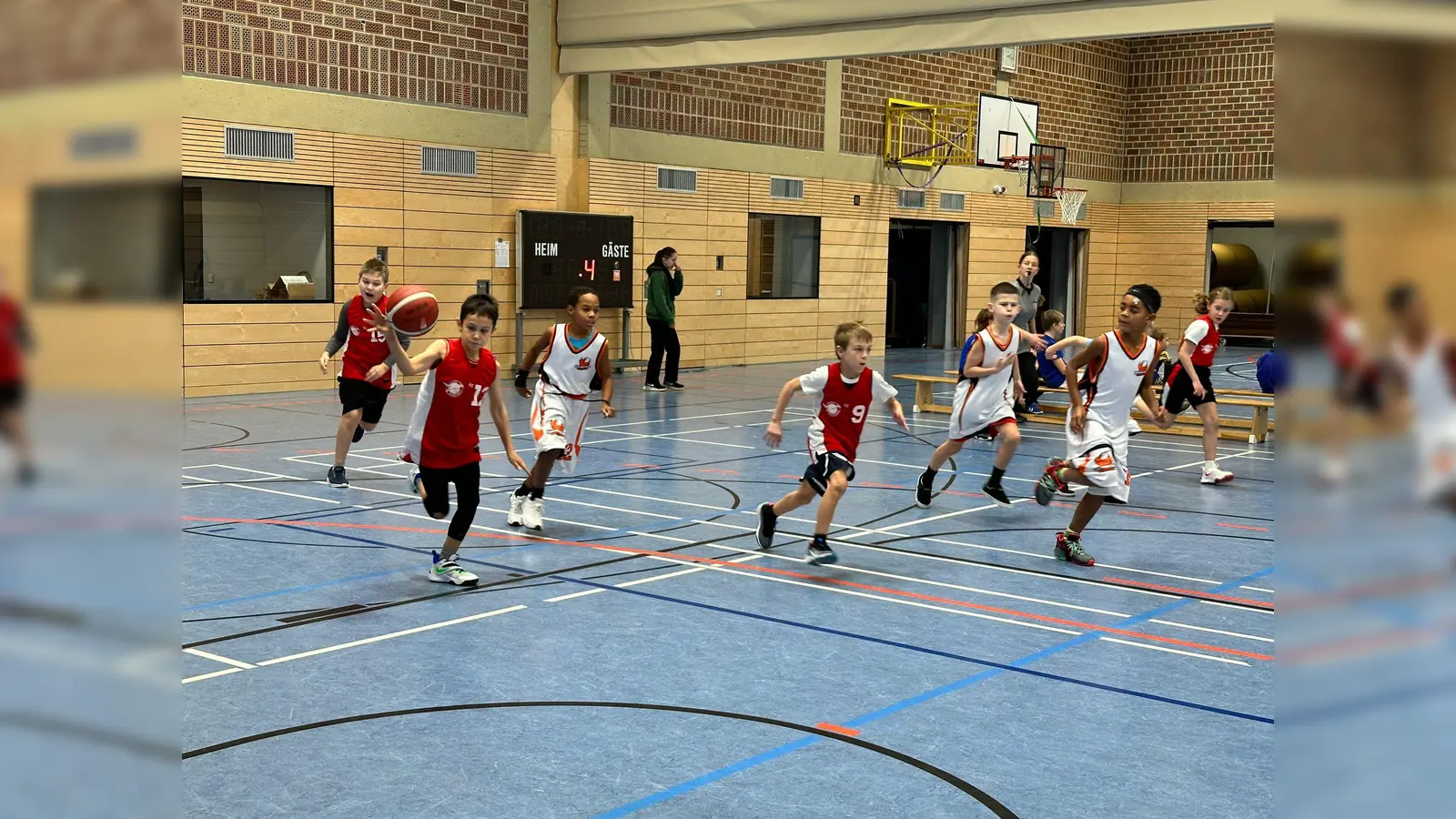 Basketball-Aktionstag in Windischeschenbach. (Bild: Paulina Tandler/exb)