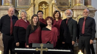 Das Bild zeigt die Chorschola der Pfarrei Schwarzenfeld. (Bild: Thomas Koch)