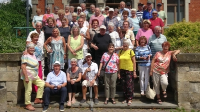 Reisegruppe der Waldershofer Senioren im Spreewald (Bild: Gerhard Weber)