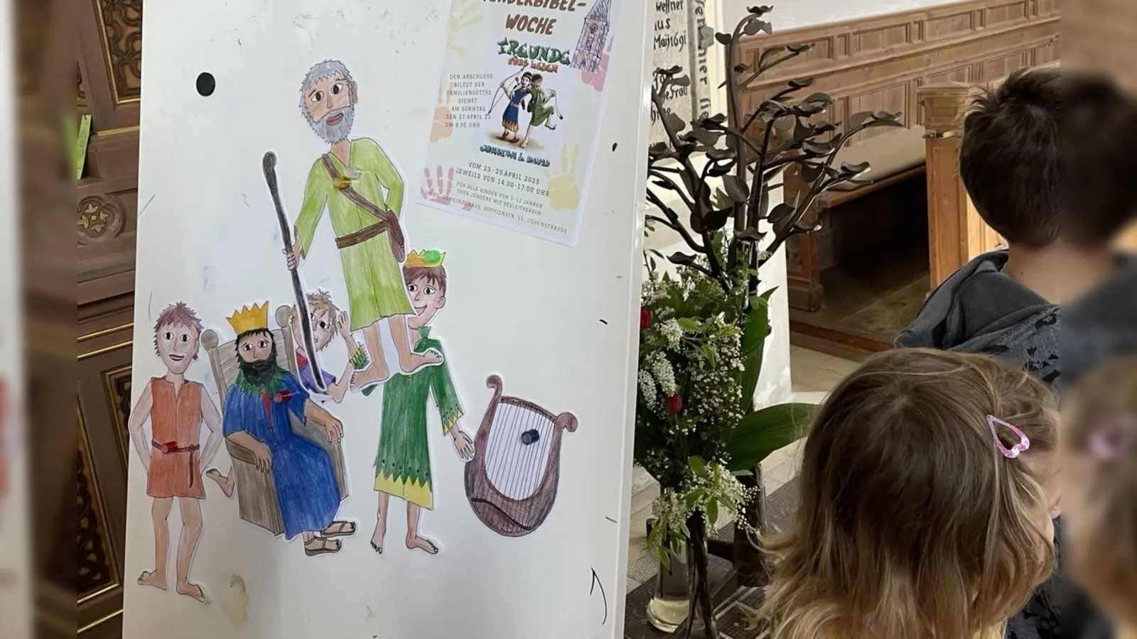 Die Erzählfiguren aus der Kinderbibelwoche (Bild: Sarah Wolf)