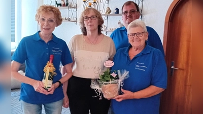 von links nach rechts: Ingeborg Langbein, Petra Wild, Alfred Kaltenecker, Lydia Großmann. (Bild: Jürgen Langbein )