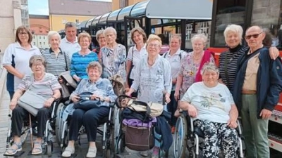 Seniorenausflug der Lebenshilfe.  (Bild: Barbara Fischer)