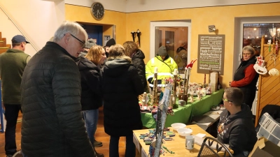 Zahlreiche Besucher am Stand des Fördervereins. (Bild: Peggy Kulik )