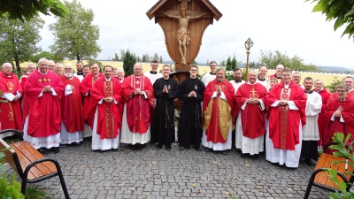 Grund zu feiern gab es im Miesberg-Kloster in Schwarzenfeld.  (Bild: Lena Ries)