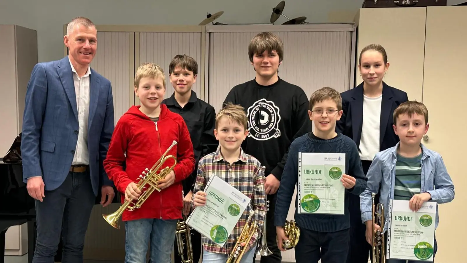 Vorspielabend der Kreismusikschule. Letztmals mit Musikschulleiter Tobias Böhm. (Bild: Stefanie Köstler)