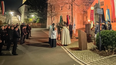 Volkstrauertag 2024 in Kastl bei Kemnath. (Bild: Hans Walter)