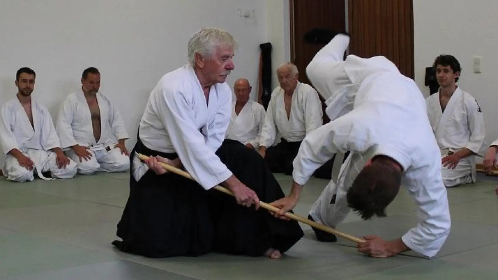 Beim Jubiläumslehrgang der Aikido-Sparte im ATSV Windischeschenbach geht es auch um die Grundprinzipien dieser Kampfkunst.  (Bild: Karl Hecht/exb)