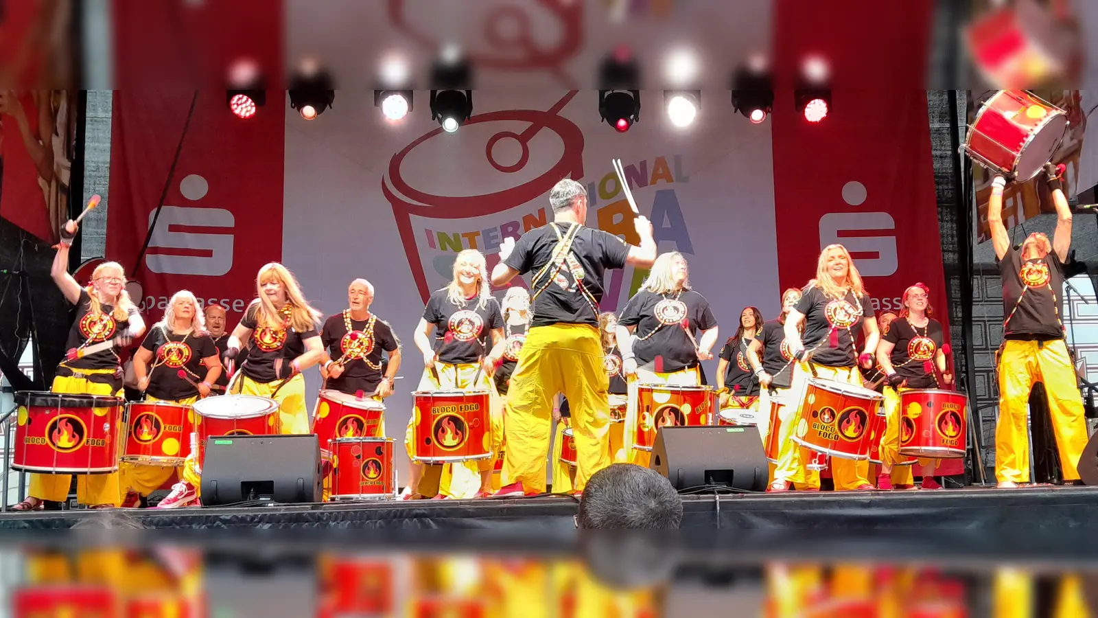 Sambistas in Aktion (Bild: Wolfgang Graser)