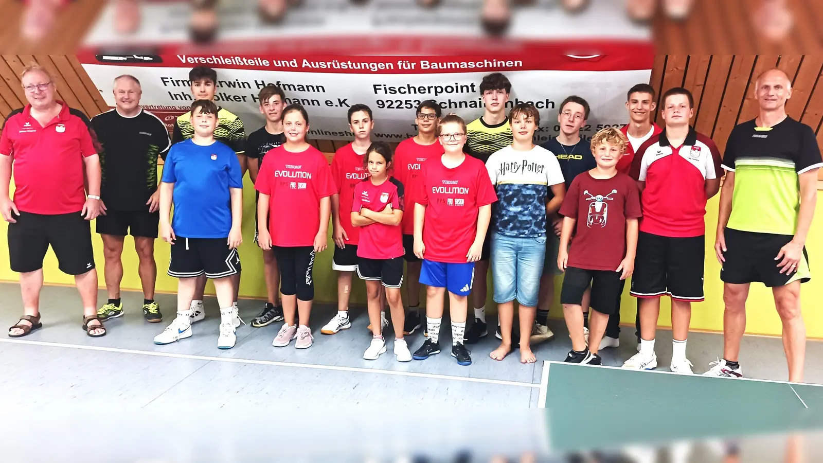 Die Teams aus Heufeld und Schnaittenbach (Bild: Hans Apfelbacher )