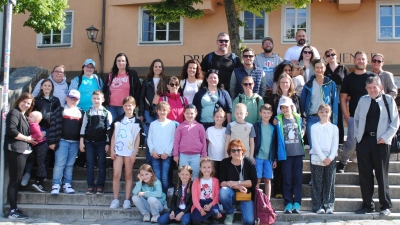 Eine Gruppenaufnahme als Erinnerung durfte nicht fehlen. (Bild: Christina Schaller)
