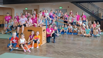 Viel Spaß hatten die Kinder beim Ferienprogramm des Turnvereins Waldsassen.  (Bild: Regina Gerl)