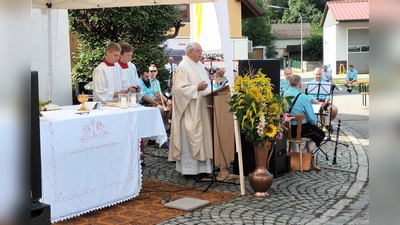 Marias unverbrüchliches Gottvertrauen könne heutigen Christen mehr denn je als Vorbild dienen, mahnte Pfarrer Gerhard Pausch in seiner Pichlberger Predigt. (Bild: bjp)