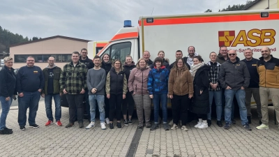 Beim ASB Jura ist ein Sanitätsdienstlehrgang mit 17 Teilnehmenden zu Ende gegangen. (Bild: Andreas Brunner/exb)