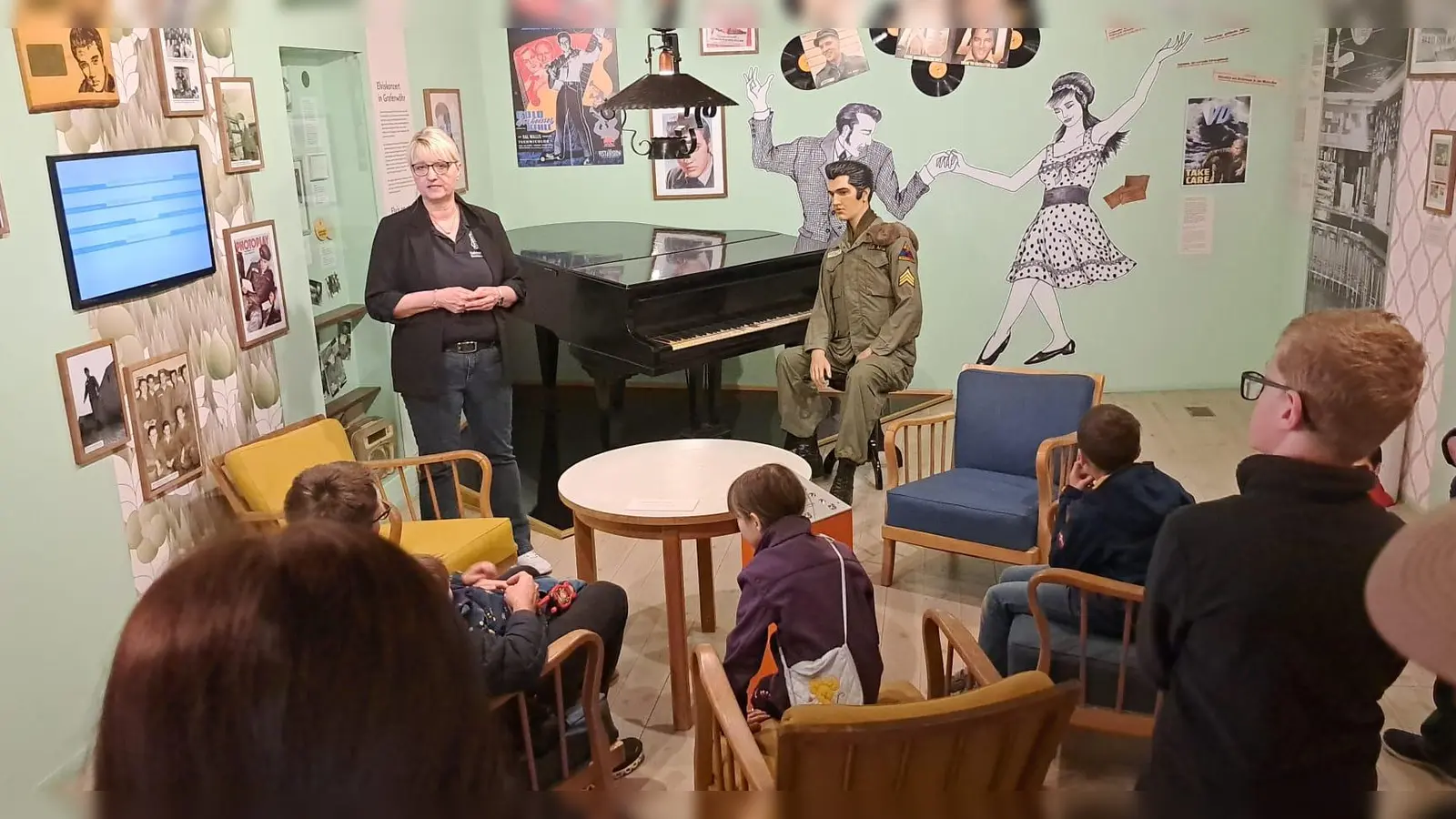 Christine Meinl bei der Kinderführung zum Internationalen Museumstag (Bild: Christine Buchfelder)