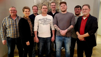 Das neu gewählte Führungsteam bei den Stockschützen.  (Bild: Max Weindler)