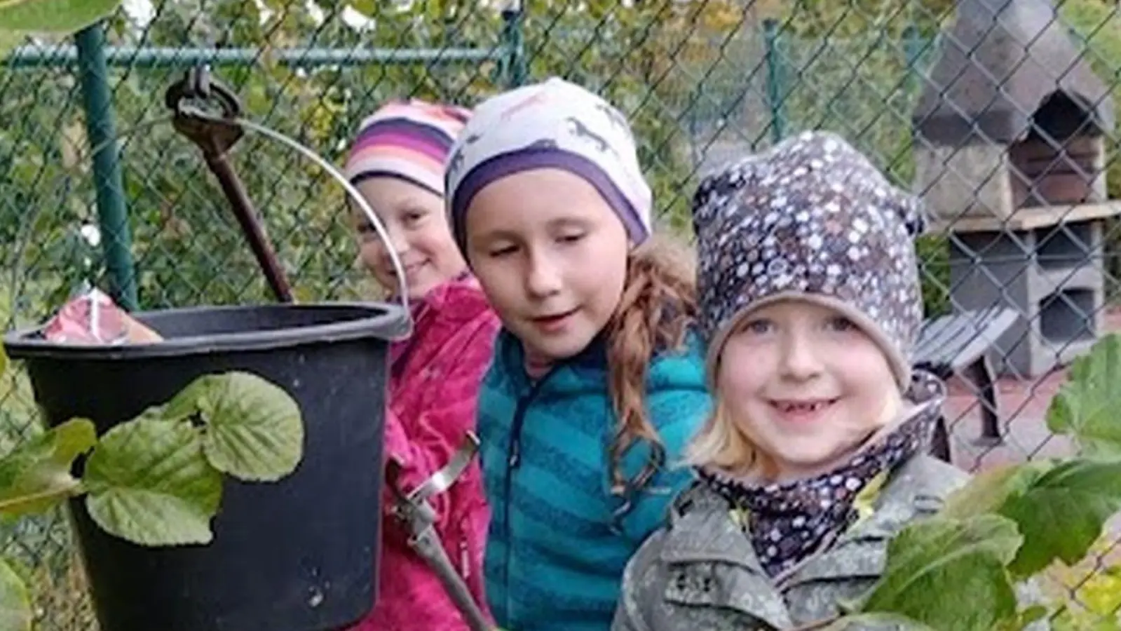 Die Kinder hatten bei der Aktion Spaß. (Bild: Kathrin Ruhland/exb)