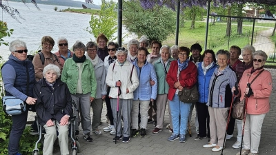 Der Seniorennachmittag Königstein bei seinem Ausflug zum Brombachsee. (Bild: Doris Lehnerer)
