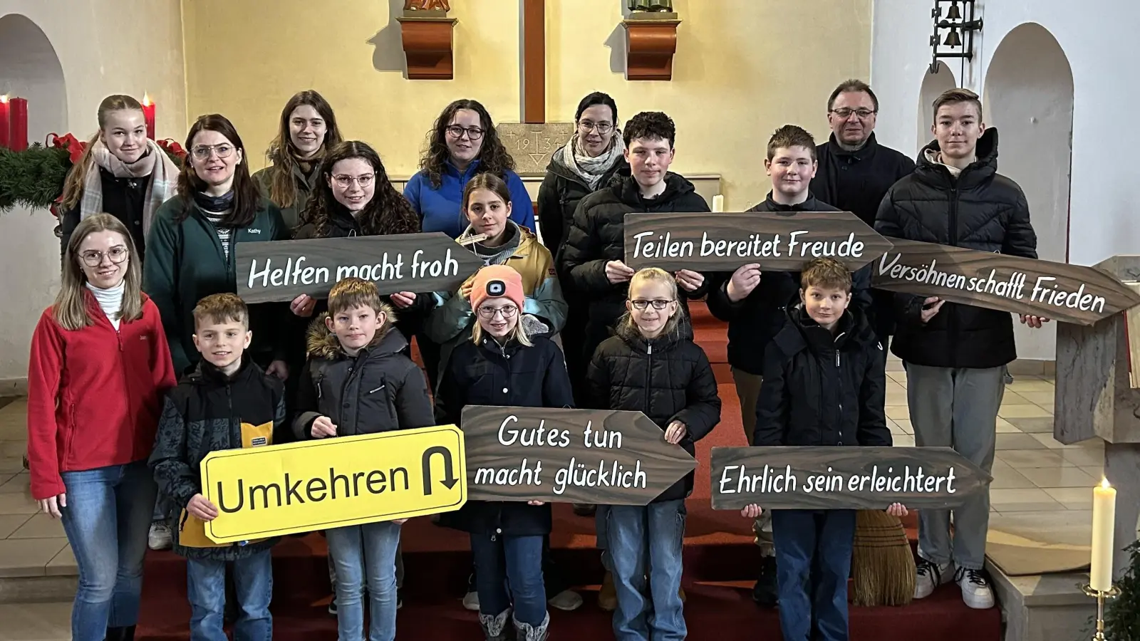 Familiengottesdienst im Advent. (Bild: Roman Melzner)