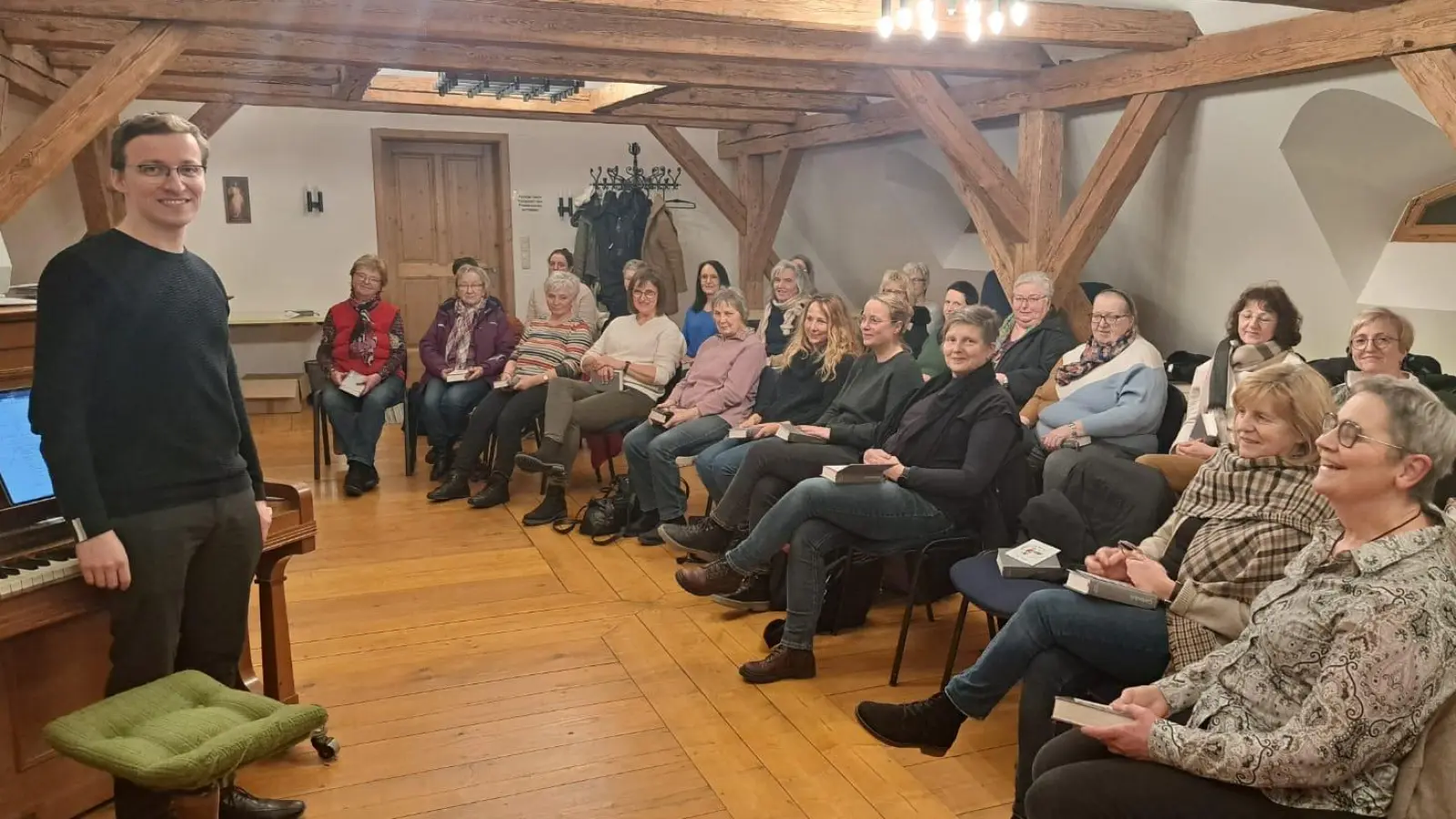 Offenes Singen in Tirschenreuth.  (Bild: Barbara Schmid)