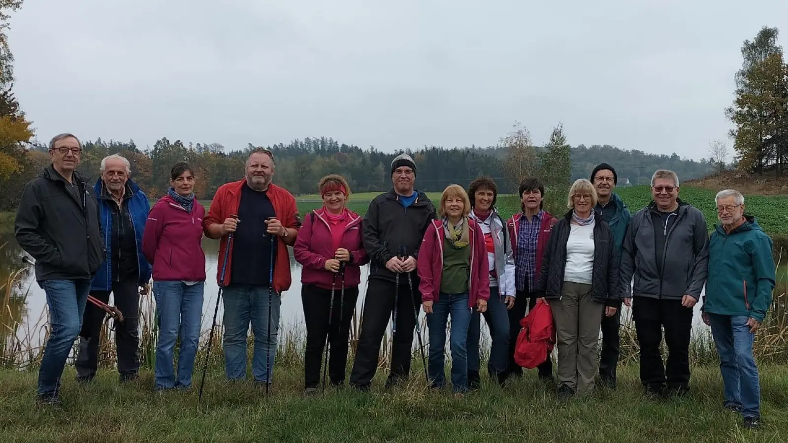 Die Teilnehmer der Kirwa-Wanderung. (Bild: Astrid Maurer)