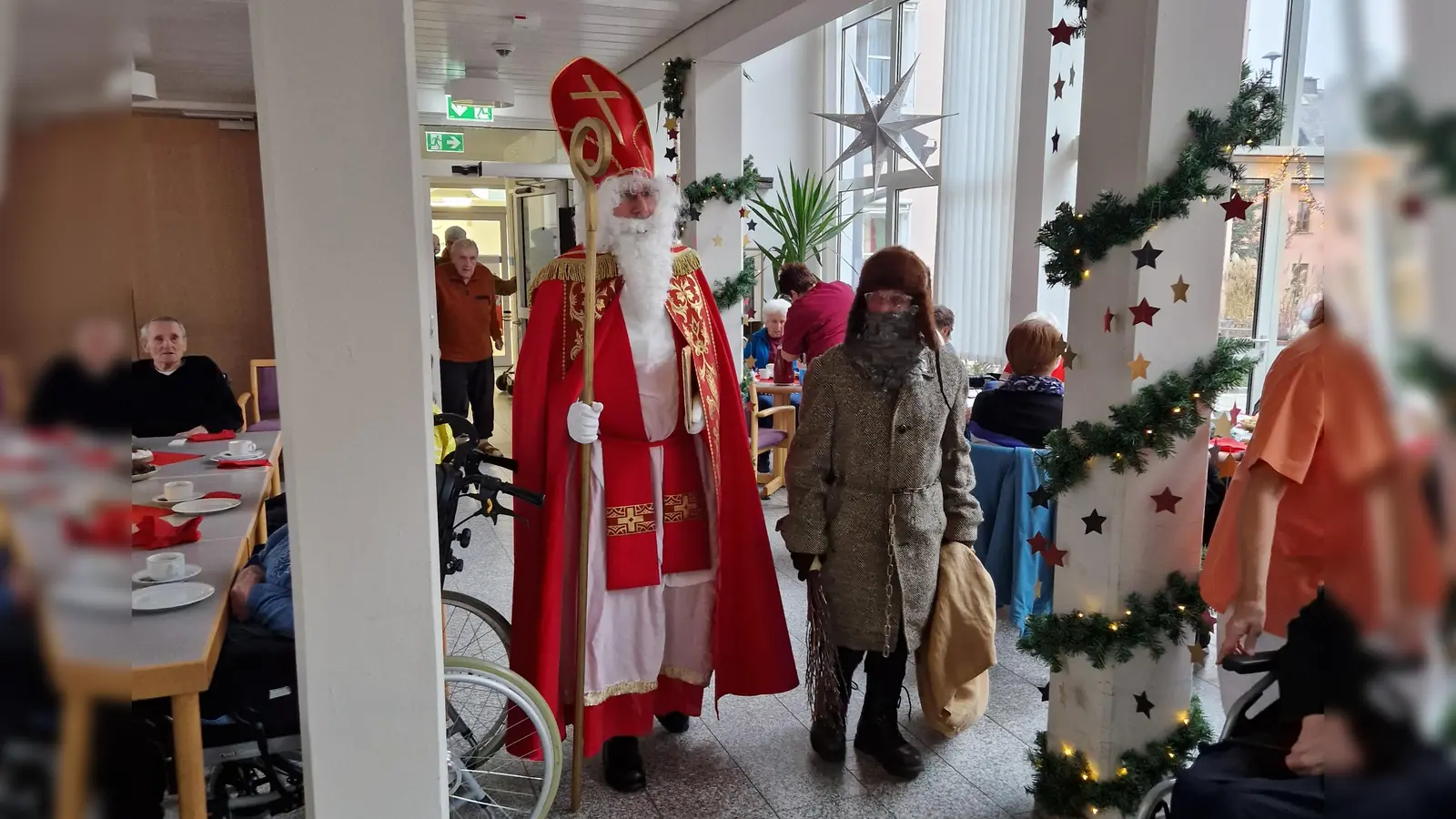 Besuch des Nikolaus (Bild: Michaela Murr)