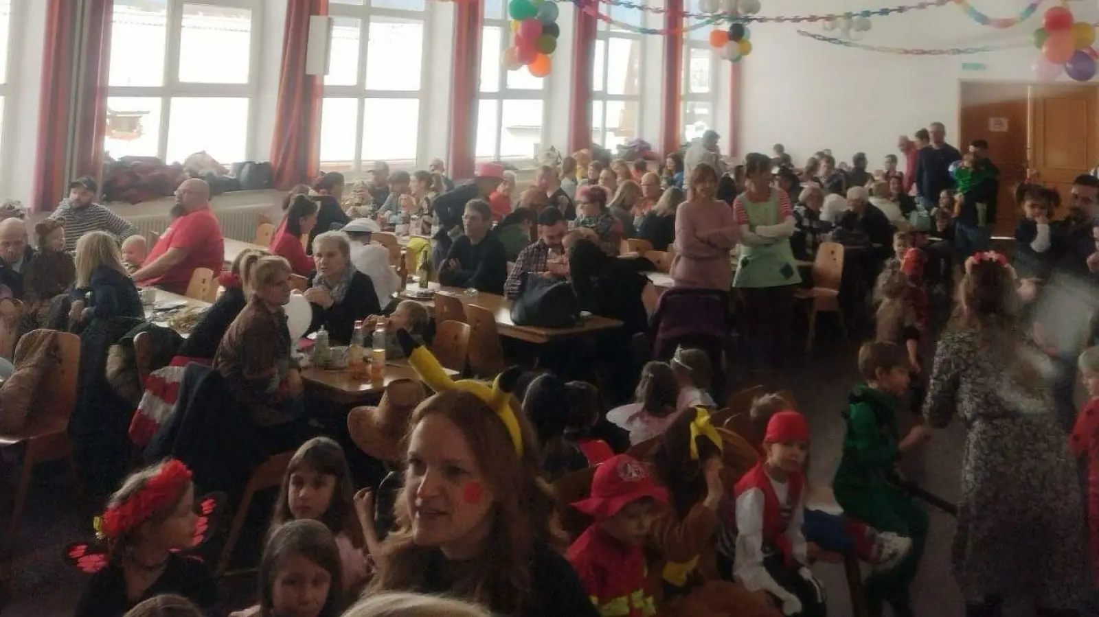 Sehr gut besucht war der Kinderfasching der Landjugend im Tillensaal.  (Bild: Maximilian Fellner/exb)