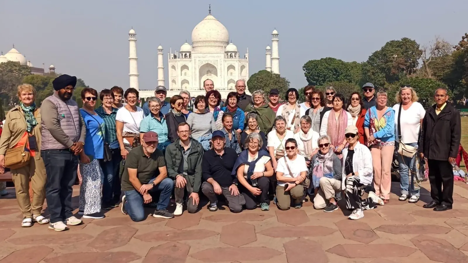 Viel erlebte die Reisegruppe in Indien (Bild: Pater James Mudakodil)