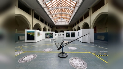 Kunst im Lichthof (Bild: Axel T Schmidt)