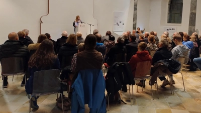 Veranstaltung in der Synagoge mit Hauptrednerin Nicole Bäumler MdL, SPD  (Bild: Bettina Moser)