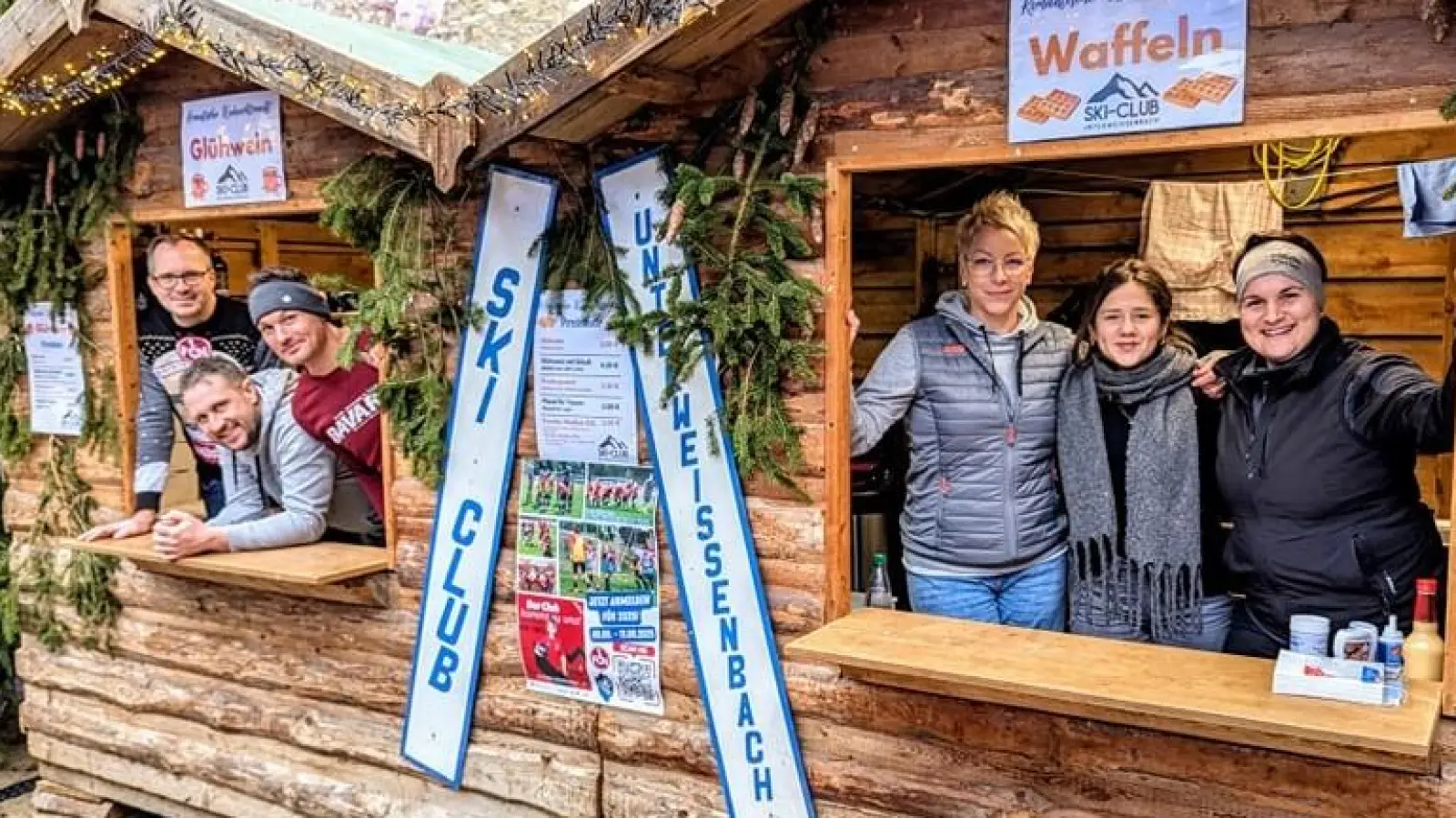 Das Hütten-Team arbeitete im Schichtdienst, um die Gäste zu verwöhnen. (Bild: Johannes Rumpler)