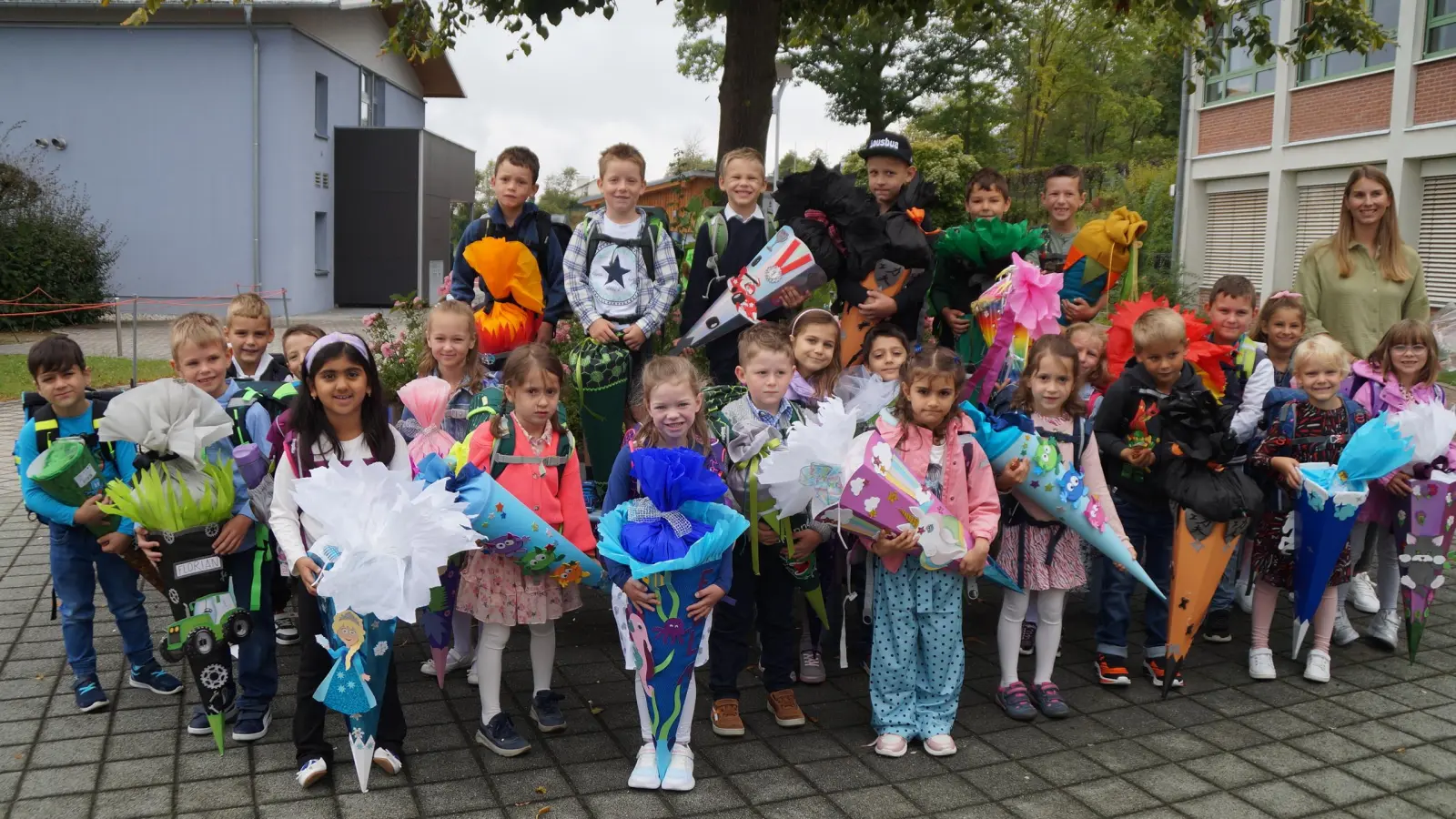 Miriam Lamecker ist die Klassenleiterin der 1b mit 25 Kindern. (Bild: Elfriede Weiß)