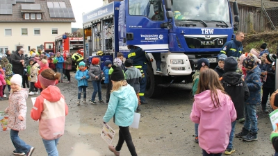 Die Kinder sind vom Aktions- und Präventionstag begeistert.  (Bild: Sabine Bauer)