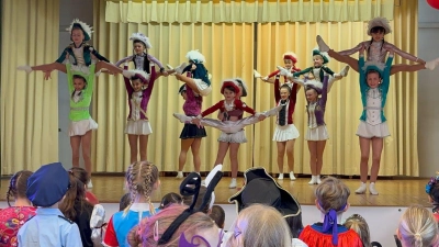 Auftritt beim Kinderfasching.  (Bild: Sandra Panitzek)