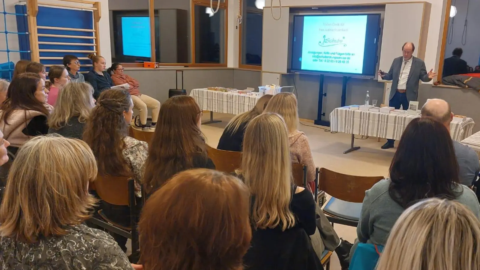 Auf großes Interesse stieß der Vortrag im Kinderhaus Lieblingsplatz.  (Bild: Renate Baier)