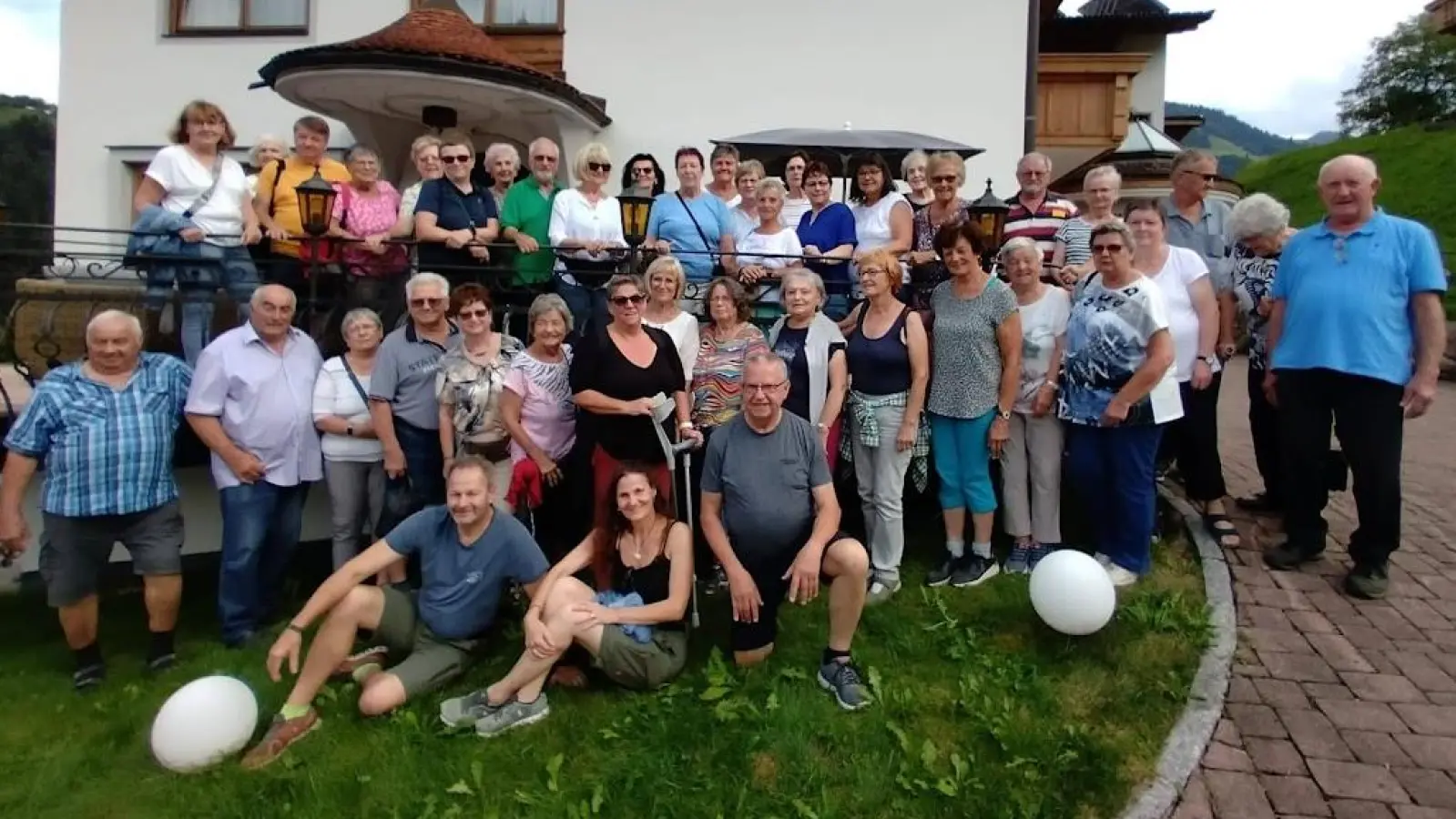 Gruppenbild Hotel Bergkristall Oberau/Wildschönau. (Bild: Gerhard Lang)