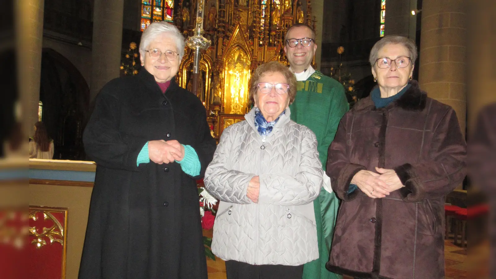 In diesem Jahr feierte die Frauenkongregation „Maria unter dem Kreuz“ ihr 395jähriges Bestehen. (Bild: Rudolf Kohl)