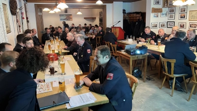 Jahreshauptversammlung der Feuerwehr Parkstein (Bild: Hans Wittmann)