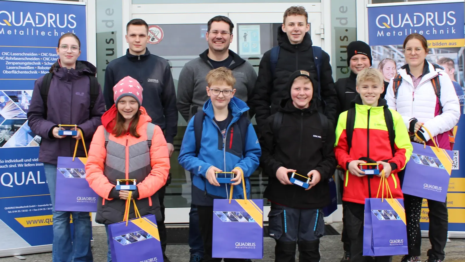 Projekttag an der Mittelschule Schmidgaden. (Bild: Klaus Ruetz)