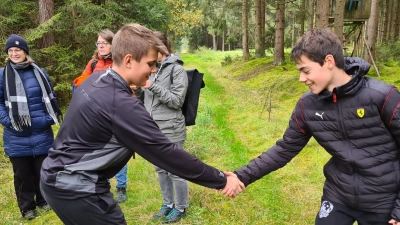 Zusammen im Wald. (Bild: Lenka Krizova)