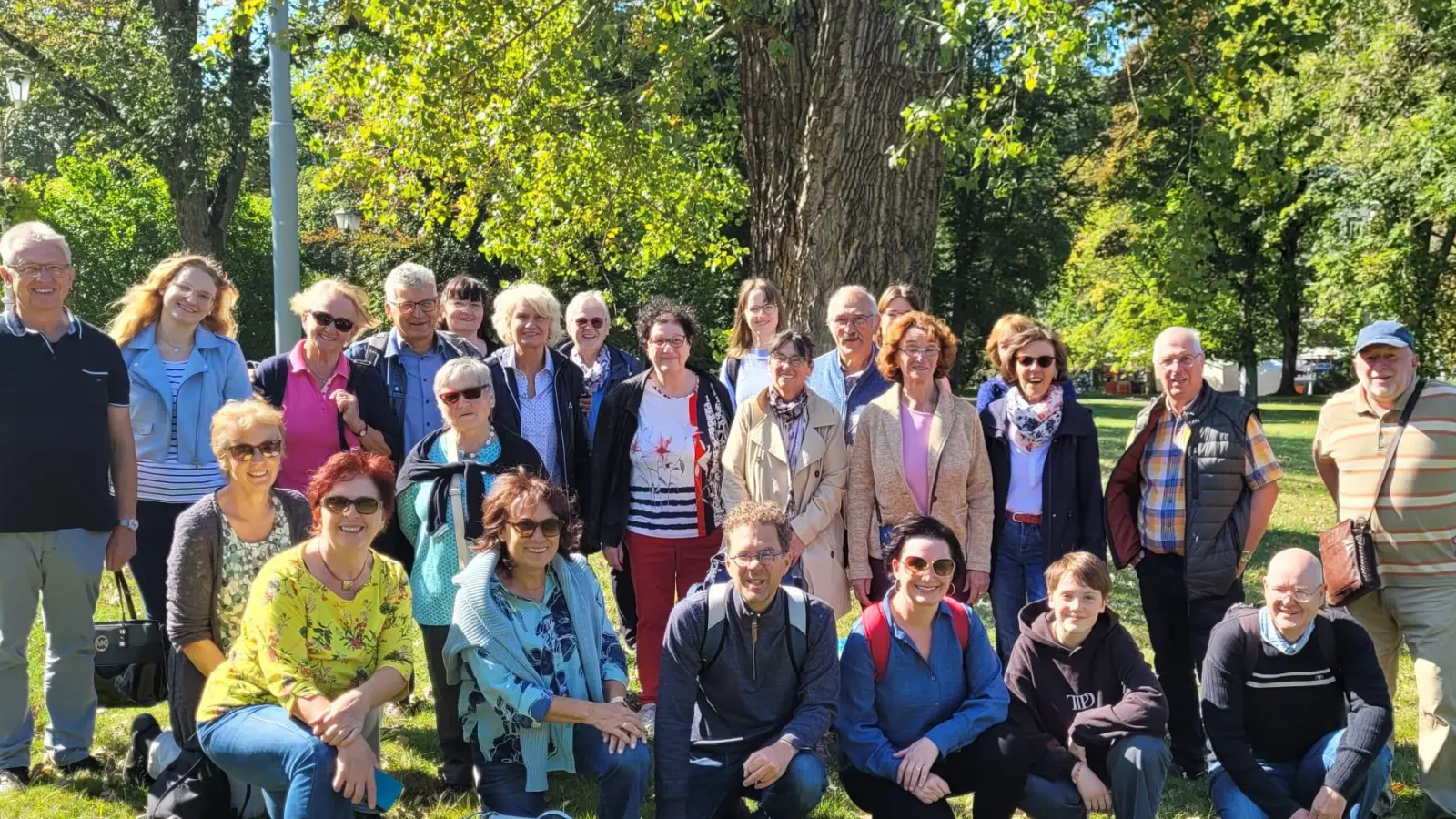 Music &amp; More in einem Park in Marienbad. (Bild: Brigitte Rosner)