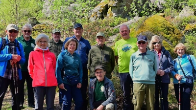 Die FGV-Gruppe beim Wandertag. (Bild: Dr. Siegfried Steinkohl)