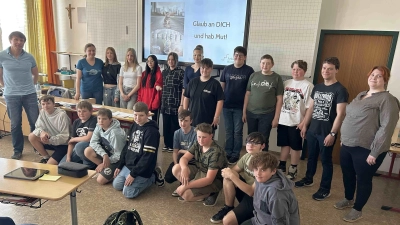 Premiere an einer Mittelschule. (Bild: Sabine Graser)