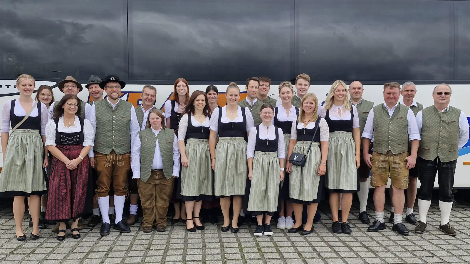 Sie fuhren zum Bluval-Musikfestival nach Straubing. (Bild: Petra Bühler)