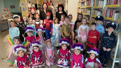 Kinderfasching in der Bücherei (Bild:  Natalie Wölfl )