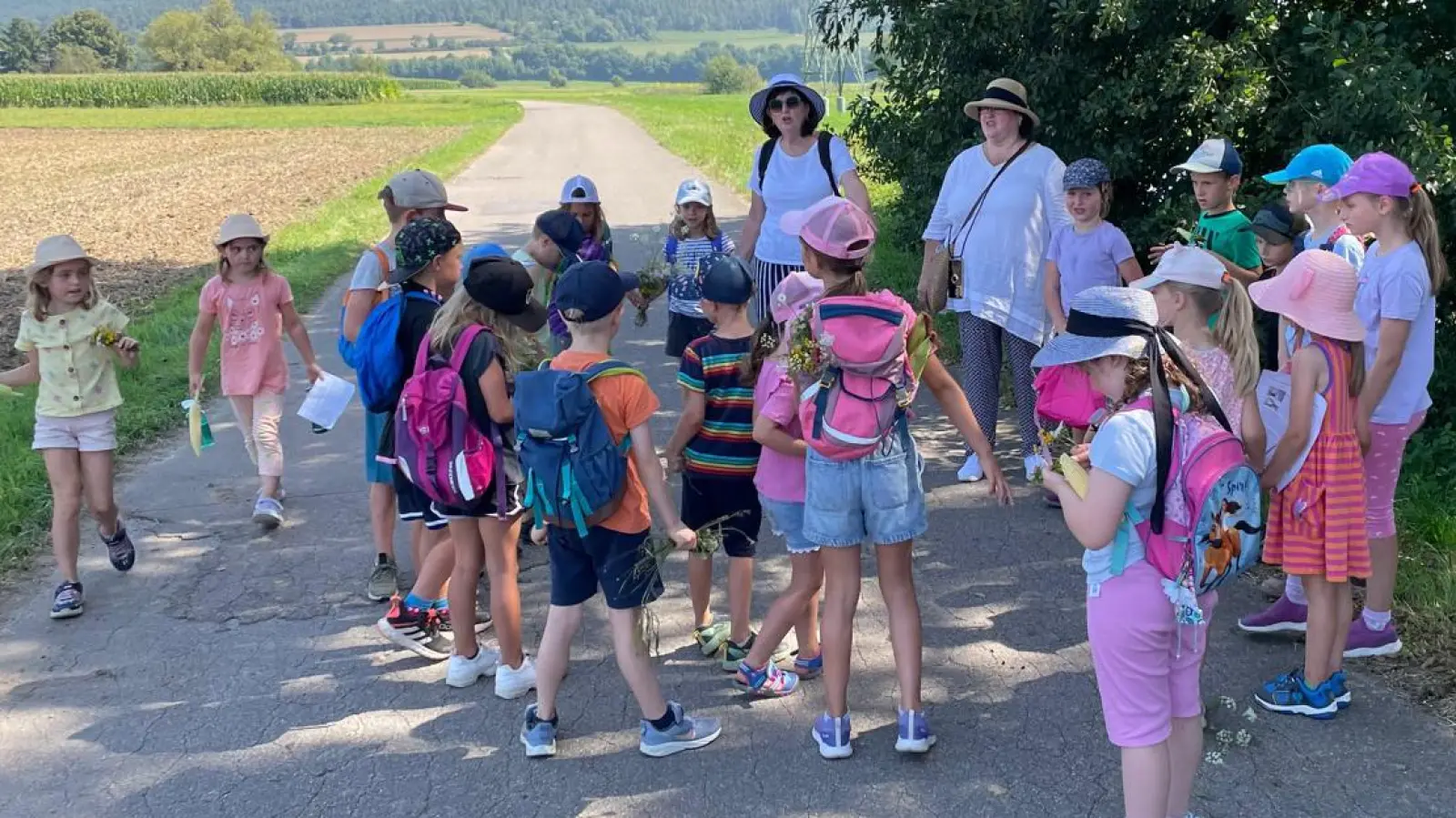 Kräuterwanderung durch die Au (Bild: M. Graf)
