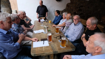 Der „Freundeskreis Plankenhammer“ traf sich zur jährlichen Mitgliederversammlung im Gasthaus „Zum Gogerer“.  (Bild: Fred Lehner)