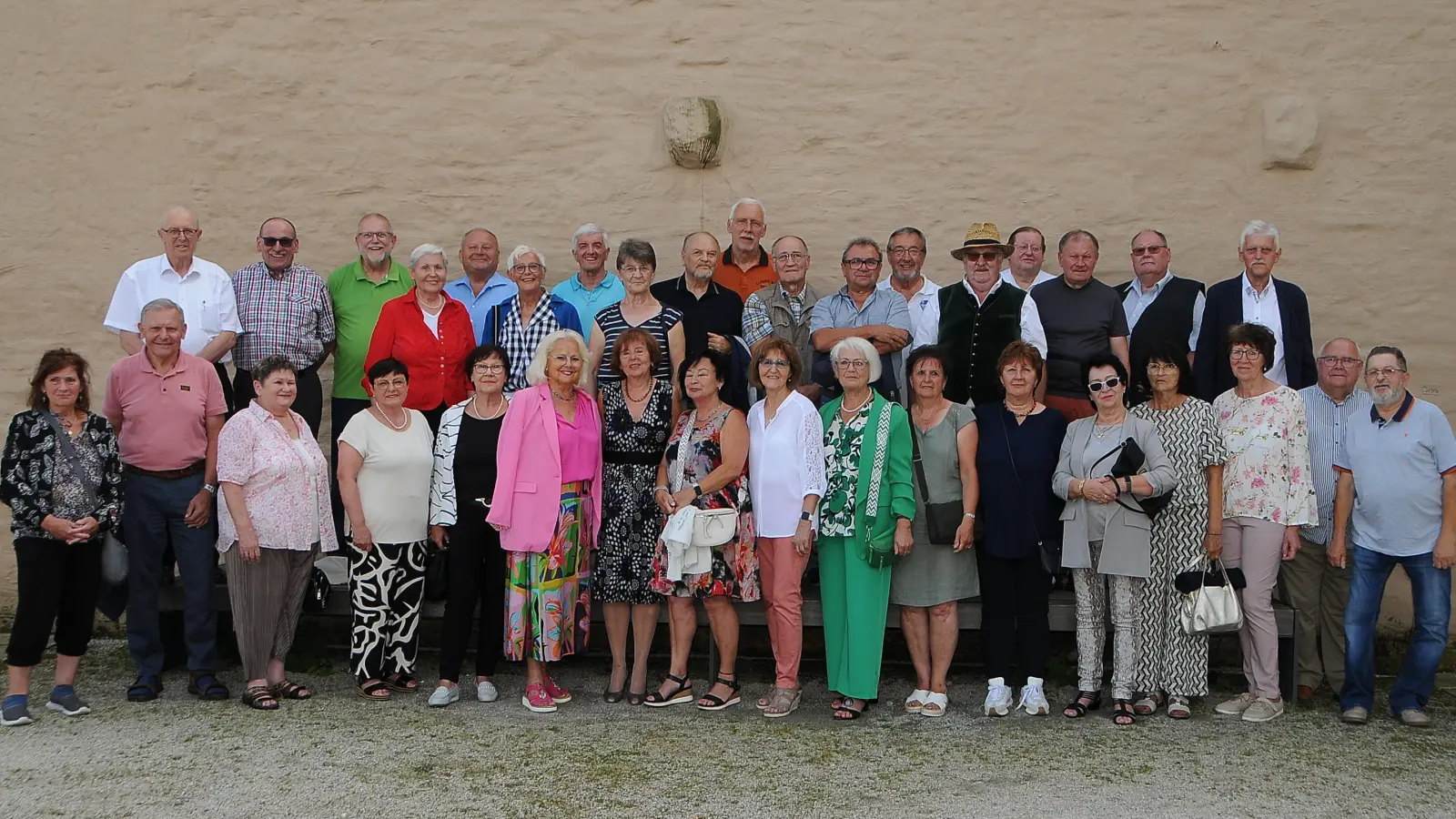 Klassentreffen des Schülerjahrgangs 1953/54 in Tirschenreuth. (Bild: Lisa Wettinger)