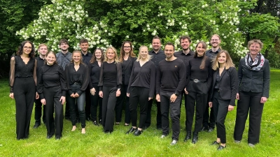 Akkordeonorchester der Kreismusikschule Tirschenreuth. (Bild: Laura Demjan)