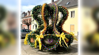 Der Osterbrunnen (Bild: Johanna Pösl)